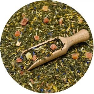 Mary Rose - Papaya Fantasy Groene Thee in blik - 50g