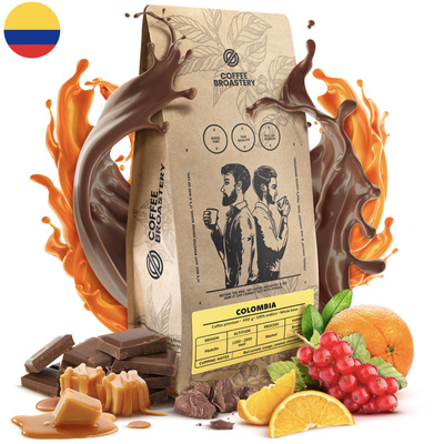 Bro Coffee Roastery - Hele Bonen Koffie Colombia Medellin Premium 400g