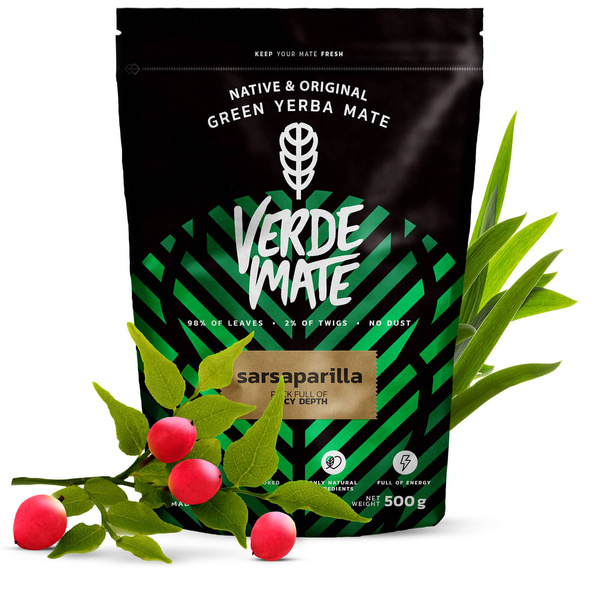 Geschenkset Yerba Mate Verde Mate Sarsaparilla 0,5kg