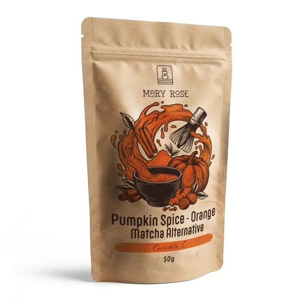 Mary Rose – Orange Matcha Alternative – Pumpkin Spice (poeder) 50 g