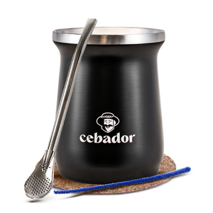 Yerba Mate accessoireset: thermische mate beker TermoMate PRO + bombilla