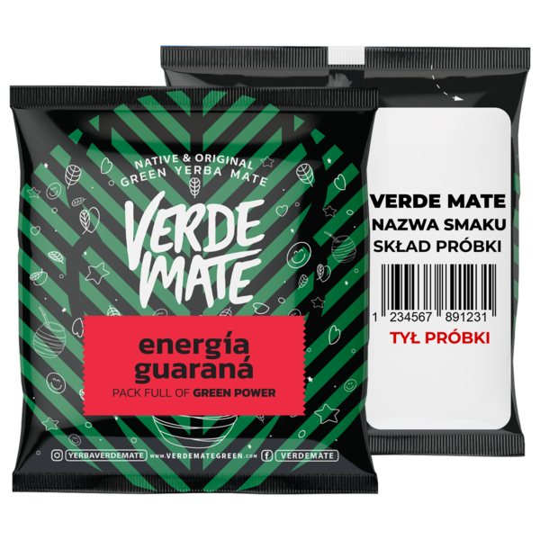 Set Yerba Mate Green 500g Kalebas Bombilla 10x50g