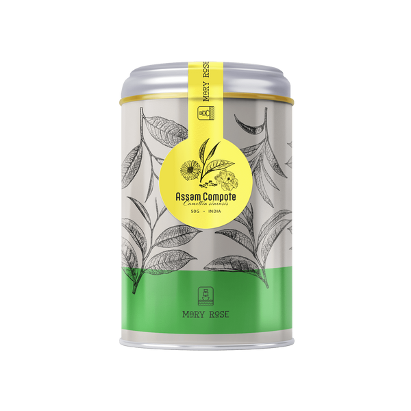 Mary Rose - Assam Compote Thee in blik - 50g
