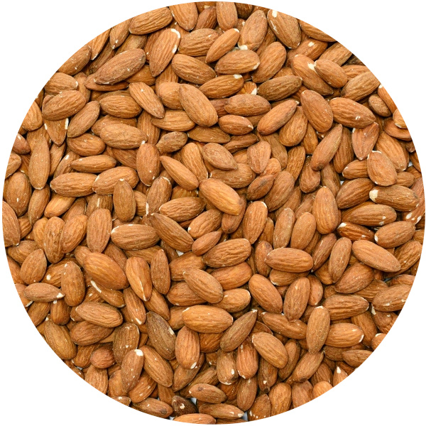 Amandelen naturel (donker) 1 kg